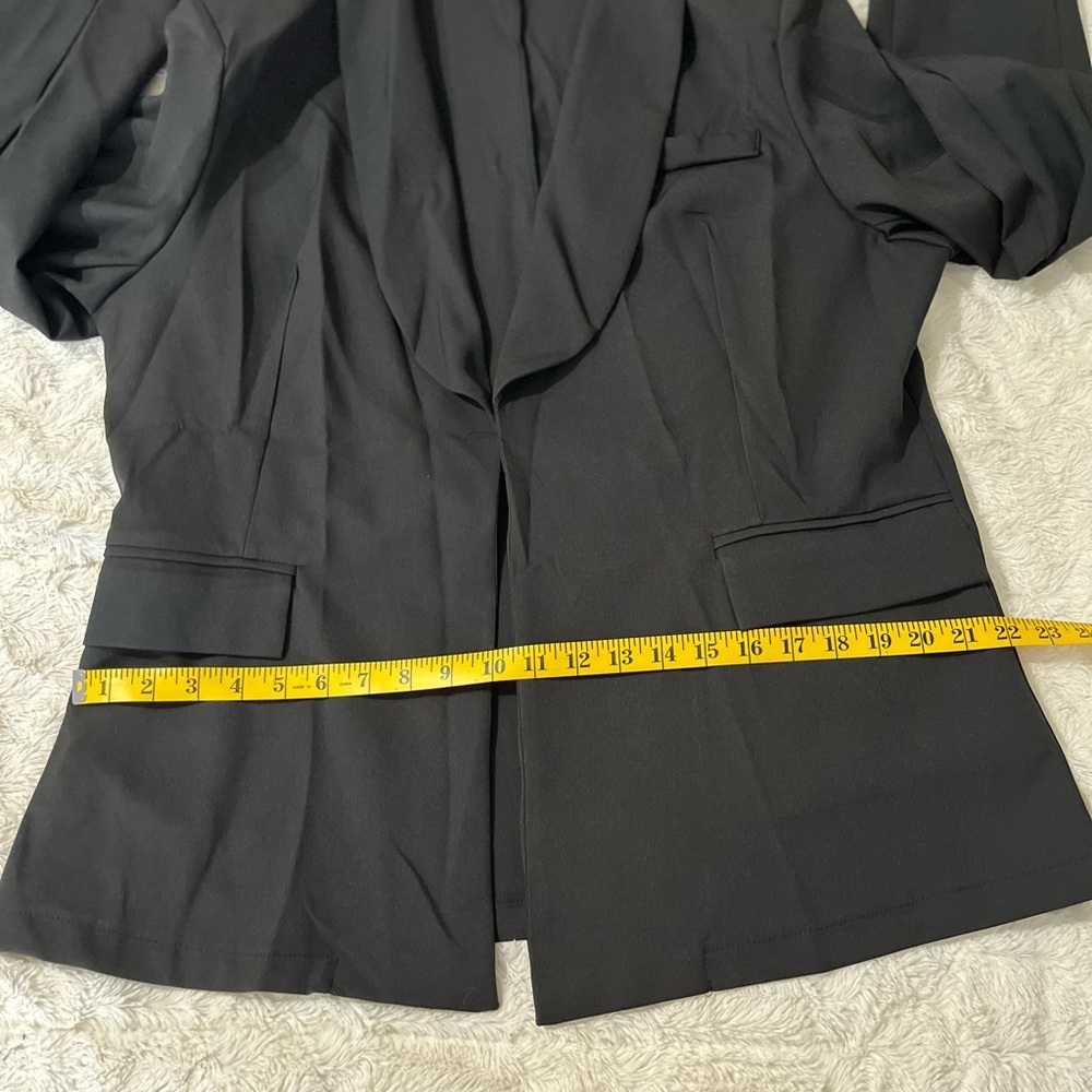 Classic Black Women's Suit Jacket XXL - Picture 5 of 8